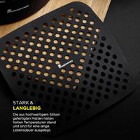 Bakplaat Masterpro bgmp-7701 Zwart Siliconen 19 x 19 cm (2 Stuks) - thumbnail