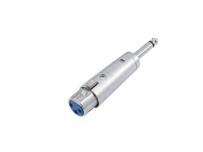 Omnitronic 30226400 XLR Adapter [1x XLR-bus 3-polig - 1x Jackplug male 6,3 mm (mono)]