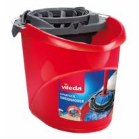Dweilemmer Vileda Torsion Power Uitwringbaar Rood Plastic 10 L Polypropyleen - thumbnail