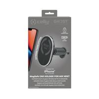 Celly GHOSTSUPERMAG Passieve houder Mobiele telefoon/Smartphone Zwart - thumbnail