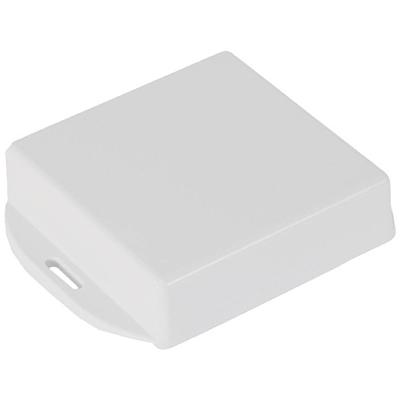 Hammond Electronics 1551WXFLGY Universele behuizing 80 x 80 x 22 ABS Grijs 1 stuk(s)