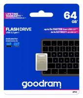 USB stick GoodRam UPO3 Grijs Zilverkleurig 64 GB - thumbnail