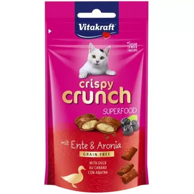 Crispy crunch eend en aronia. 60g Vitakraft - Vitakraft Crispy crunch eend en aronia. 60g Vitakraft - Vitakraft