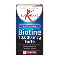 Lucovitaal Biotine 10.000 mcg Forte 60Tabletten - thumbnail