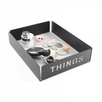 Trendform Bijzettafel dienblad - Dingen - Zwart - thumbnail