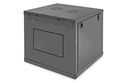 Digitus DN-19 09-U-EC-SW rack 9U Wandrek Zwart - thumbnail