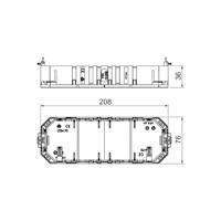 OBO Bettermann UT4 Apparaatdrager - thumbnail