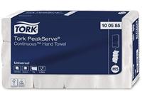 Tork Peakserve Continue handdoek, 1-laags, H5 Universal, wit, pak van 12 stuks - thumbnail