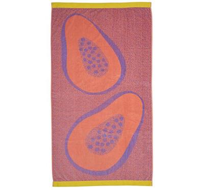 KAAT Strandlaken Papaya - Multi 100x180 cm
