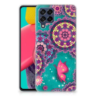 Samsung Galaxy M53 | Hoesje maken | Cirkels en Vlinders