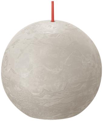 Bolsius Bolkaars 7,6cm Sandy Grijs