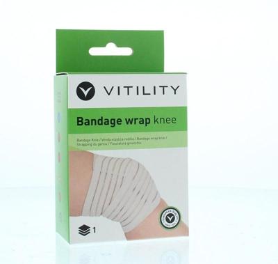 Vitility Bandage wrap knie 1 Stuks Vitility Bandage wrap knie 1 Stuks