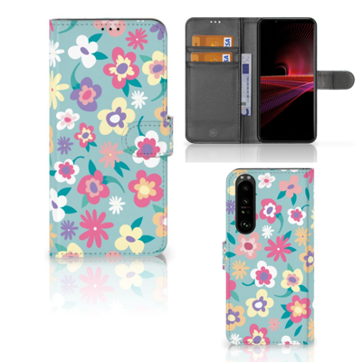 Sony Xperia 1 III Hoesje Flower Power Sony Xperia 1 III Hoesje Flower Power