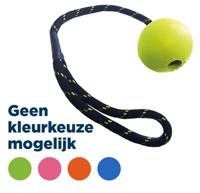 Happy Pet tough toys floater jumbo bal touw assorti - thumbnail