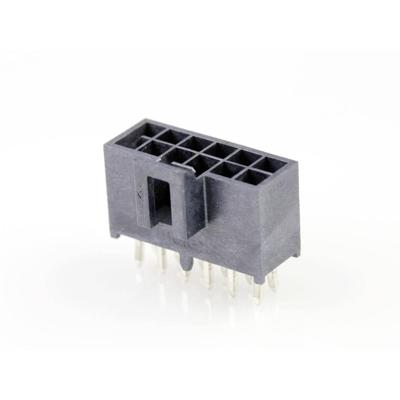Molex 1053101212 Female header, inbouw (standaard) Totaal aantal polen: 12 Rastermaat: 2.50 mm Inhoud: 1 stuk(s) Tray Molex 1053101212 Female header, inbouw (standaard) Totaal aantal polen: 12 Rastermaat: 2.50 mm Inhoud: 1 stuk(s) Tray