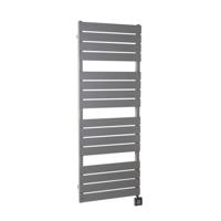 Designradiator Sapho Santina Recht 55x152 cm 800W Zilver Sapho - thumbnail
