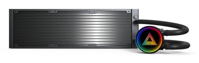 Montech lightflow argb 360 waterkoeling (zwart)