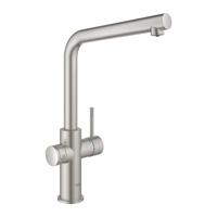 Grohe Bruisendwater Keukenkraan Blue Home Starterkit Chilled En Sparkling Water Mono Of Duo - Blue Home Duo L Uitloop RVS Look - thumbnail