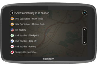 TomTom truck navigatie GO Professional 6250, 6 inch, Maps Europa en Traffic via ingebouwde SIM, specifieke services voor vrachtwagen, bus, bestelbus en andere grote voertuigen TomTom truck navigatie GO Professional 6250, 6 inch, Maps Europa en Traffic via ingebouwde SIM, specifieke services voor vrachtwagen, bus, bestelbus en andere grote voertuigen