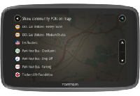 TomTom truck navigatie GO Professional 6250, 6 inch, Maps Europa en Traffic via ingebouwde SIM, specifieke services voor vrachtwagen, bus, bestelbus en andere grote voertuigen - thumbnail
