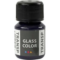Creativ Company Glass color transparent, marineblauw, 30 ml/ 1 fles - thumbnail
