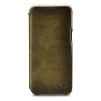 Senza Desire Skinny Leather Wallet Samsung Galaxy S8 Burned Olive - thumbnail