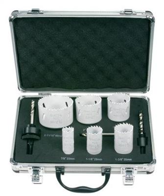 Promat/Tecwerk Gatenzagenset | 10-delig 22-68 mm | snijdiepte 38 mm bimetaal - 4000814643