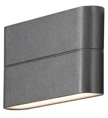 Wandarmatuur chieri 2x6W 9 cm grijs Konstsmide - Konstsmide Wandarmatuur chieri 2x6W 9 cm grijs Konstsmide - Konstsmide