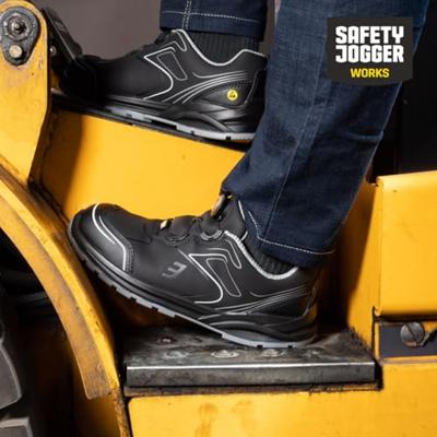 Safety Jogger Cador Laag TLS S3 | Zwart | Maat 37 - 5401033387710