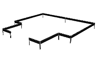 Fundering Garden Room 12,9 zwart Halls - Royal well - thumbnail