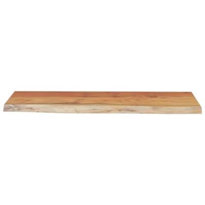 Wandschap rechthoekig natuurlijke rand 80x30x2,5 cm acaciahout Wandschap rechthoekig natuurlijke rand 80x30x2,5 cm acaciahout