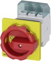 Lastscheidingsschakelaar Rood, Geel 3-polig 16 mm² 32 A 690 V/AC Siemens 3LD22540TK53 - thumbnail