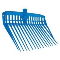 MM Eurotool Paardenstalvork - Polycarbonaat - Blauw - Exclusief Steel - thumbnail