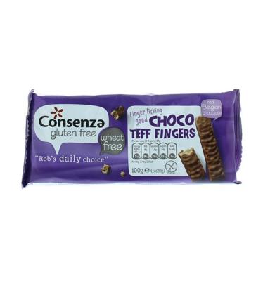 Consenza Choco Teff Fingers Consenza Choco Teff Fingers