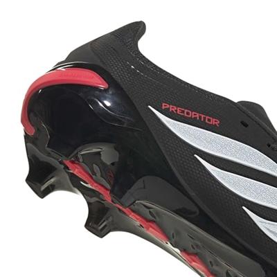 adidas Predator League Gras Voetbalschoenen (FG) Zwart Wit Rood