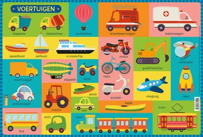 Educatieve Onderleggers Voertuigen