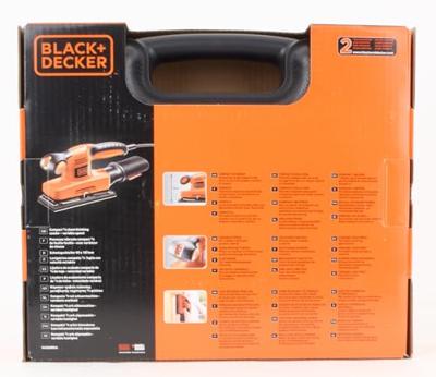 Excentrische schuurmachines Black & Decker KA320EKA-QS 240 W 230 V - thumbnail