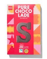 HEMA Chocoladeletter puur S 140g - thumbnail