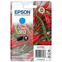 Epson 503 3.3ml Cyaan inktcartridge - thumbnail