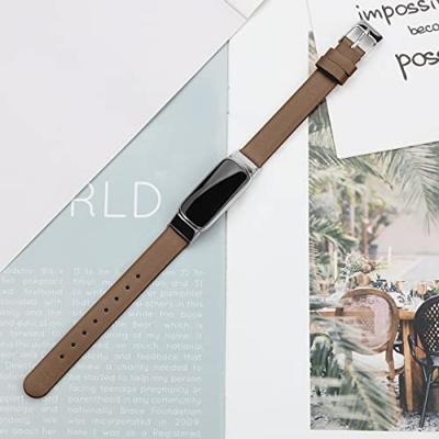 Fitbit Luxe - Leren bandje - Maat: Small - Bruin Fitbit Luxe - Leren bandje - Maat: Small - Bruin