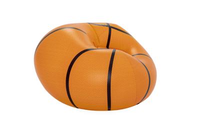 Bestway Gigantisch Opblaasbare Basketballstoel 114x112x66 cm +6 jaar Binnen en Tuin 75103