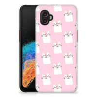 Samsung Galaxy Xcover 6 Pro | TPU Hoesje | Sleeping Cats - thumbnail