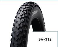 Deli tire buitenband thundr fatbike 20 inch 20x4.00 102-406 102/90-406 zwart sa-312 - thumbnail