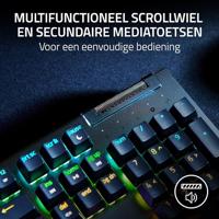 Razer BlackWidow V4 X Zwart - Razer Yellow - thumbnail