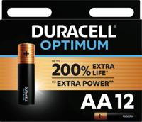Batterij duracell optimum 12x aa - thumbnail