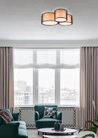 Trio Slaapkamer plafondlampBurton 3-lichts - 611490332 - thumbnail