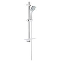GROHE Euphoria 110 Champagne Glijstangset - 60cm - ronde handdouche - 3 straalsoorten - gladde doucheslang - met zeepschaal - chroom 27232001 - thumbnail