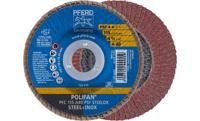 PFERD TOOLS 67744115 PFC 115 A 40 PSF STEELOX Lamellenschijf Diameter 115 mm Boordiameter 22.23 mm RVS, Staal 10 stuk(s) - thumbnail