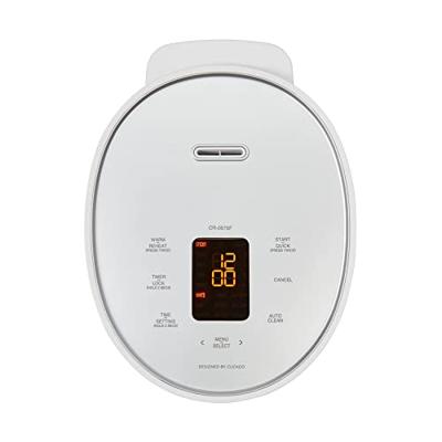 Cuckoo CR-0675F Rijstkoker Wit (mat) Met display, Met maatbeker, Timerfunctie