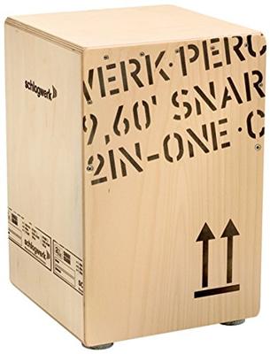 Schlagwerk CP403 2 in One Snare Cajon (medium-formaat, beukenhout)